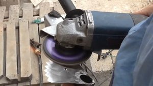 Кетмень своими руками. Из циркулярного диска.