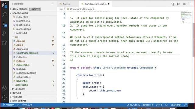Learn React JS in Hindi | React Constructor смотреть онлайн