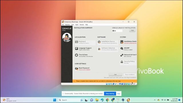 Tutorial Instalasi Oracle Linux dalam Virtual Box
