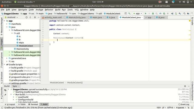 Android Dagger2 part:2 смотреть онлайн