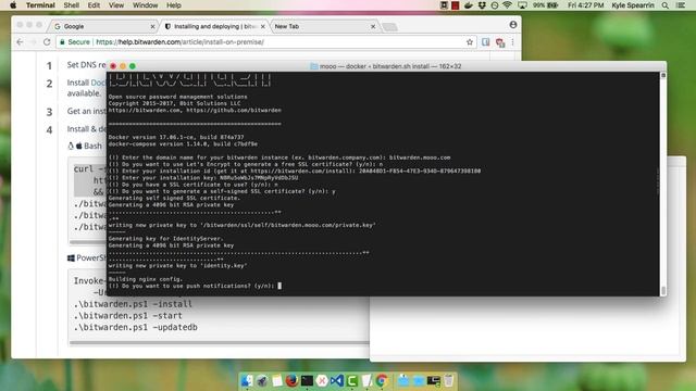 Installing Bitwarden on your server - On-premise hosting смотреть онлайн