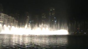 Поющие фонтаны Дубая. Dubai Fountain