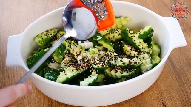 Невероятные ОГУРЦЫ! Покоряют СРАЗУ! Идеальная закуска за 15 МИНУТ! смотреть онлайн