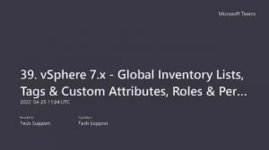 39. vCenter Roles & Permissions-Global Inventory, Tags, Custom Attributes | Mastering Access Control