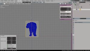 Создание формы для литья в Blender
