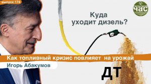 Куда уходит дизель? Как топливный кризис повлияет на урожай. Сельский час# 174 (Игорь Абакумов)