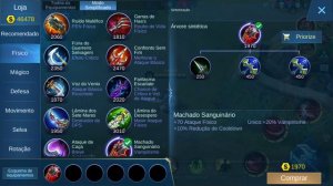 COMO MONTAR BUILDS E EMBLEMAS | MOBILE LEGENDS