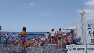 ПЛЯЖ ЧАЙКА. ЛЕЖИМ, ОТДЫХАЕМ. ВИДЫ ВОКРУГ. ОТДЫХ В АДЛЕРЕ.