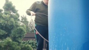 Подготовка каркасного бассейна INTEX к зиме ВЛОГ