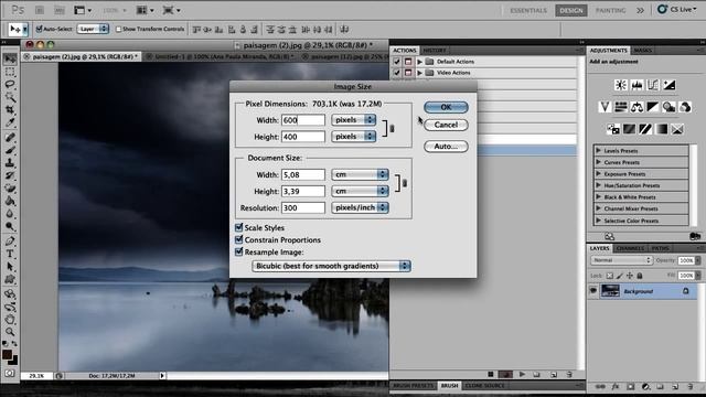 Criando marca d'água no Photoshop CS5 com pattern смотреть онлайн