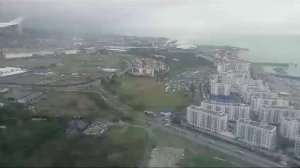 Сочи с самолёта 01.2024