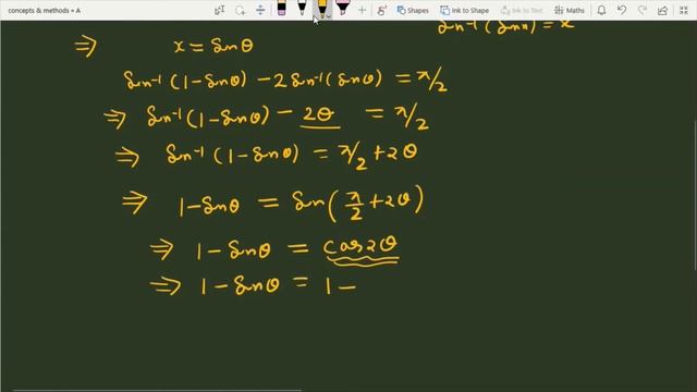'sin^-1(1-x)-2sin^-1(x)=pi/2' || 'sin^-1(1-x)-2 sin^-1x=π/2' || 'sin-1(1-x)-2 sin-1x=pi/2' then x i смотреть онлайн