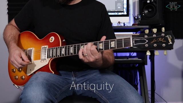 Humbucker Shootout: Seymour Duncan Antiquity Vs. Gibson Burstbucker 1 and 2 смотреть онлайн