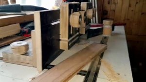 Как сделать прижим для фрезера из дерева и испытание