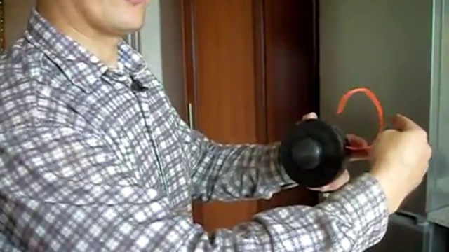 Как намотать леску на разные катушки мотокосы. смотреть онлайн