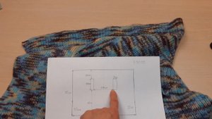 №58 Жилет из квадрата с рукавами. (Вязание спицами).