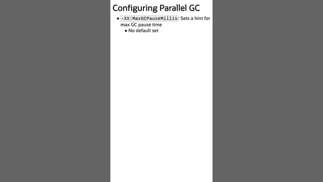 The Parallel Garbage Collector смотреть онлайн