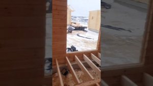 Дачный домик и клеёного бруса 34м2