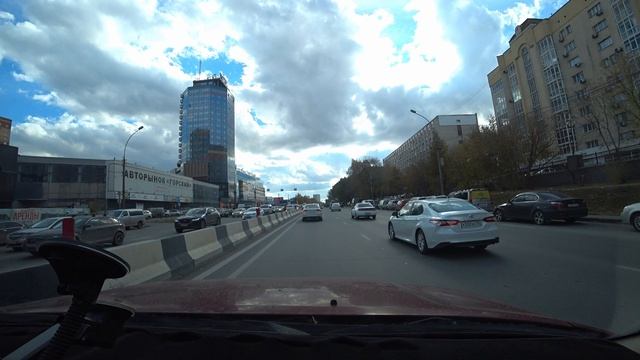 Едем на Палласа  Новосибирск осень Петухова Сибиряков-Гвардейцев Немировича-Данченко