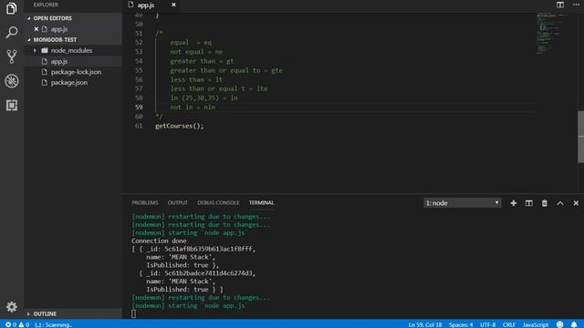 53 Comparison Query Operator in MongoDB Arabic смотреть онлайн