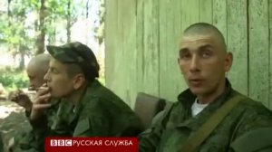 BBC - эксклюзивный доступ на тренировочную базу сепаратистов на востоке Украины.