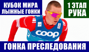 Лыжные гонки .Кубок мира 2021-22. 1 этап. Мужчины . Гонка преследования.