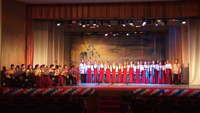 Народный хор Астраханского колледжа культуры и искусств