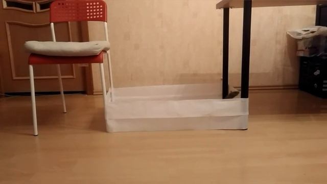Дом для Элвиса и Анфиски из туалетной бумаги.