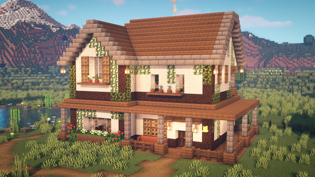 #magicalthemed #survival #house minecraft mansion, minecraft houses, minecraft a