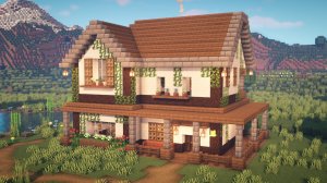 Майнкрафт | Как построить фермерский дом | Дом для фермера | Фермерское ранчо | Minecraft дом