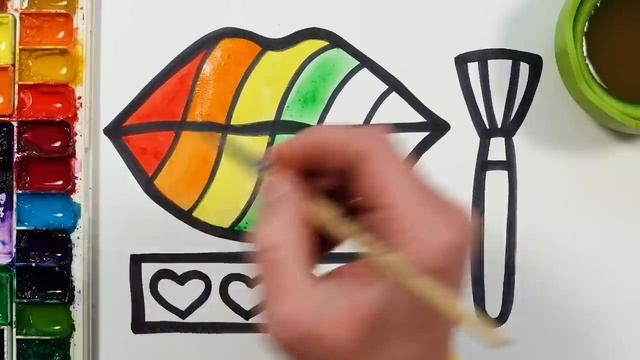 Рисуем фломастерами. Простой милый рисунок. Рисование для детей смотреть онлайн