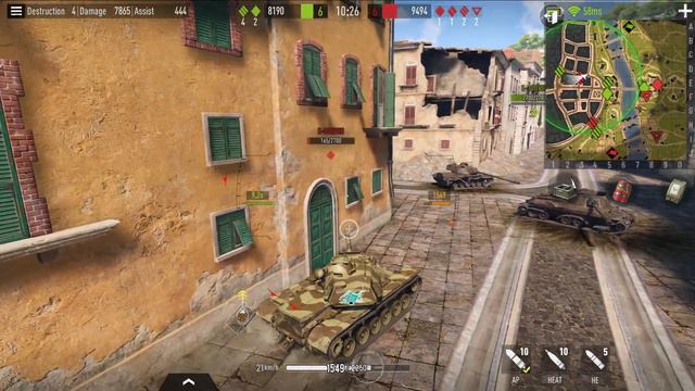Tank Company T110 HT Gameplay