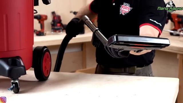 Строительный пылесос Elitech ПС 1260А смотреть онлайн