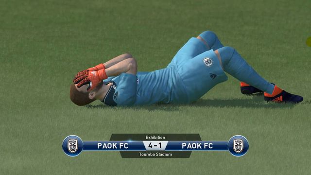 Paok FC vs Paok FC, Toumba Stadium, PES 2016, PRO EVOLUTION SOCCER 2016, Konami, PC GAMEPLAY, PCGAM смотреть онлайн