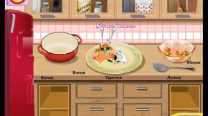 Мультик. Прохождение игры. Кухня Сары. Буррито. Подборка. Готовка. Игры мультики.