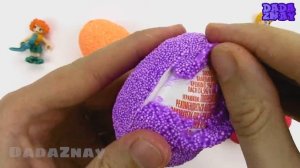 Сюрпризы Киндер Джой из Шарикового Пластилина | Учим цвета с шариковым пластилином|Kinder Joy в Пен