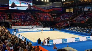 Арина Аверина обруч гран при 2020 москва Arina Averina hoop moscow Grand Prix 2020