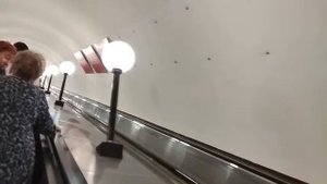 Краткий экскурс по станции московского метро Арбатская немного истории внутри вестибюля весной