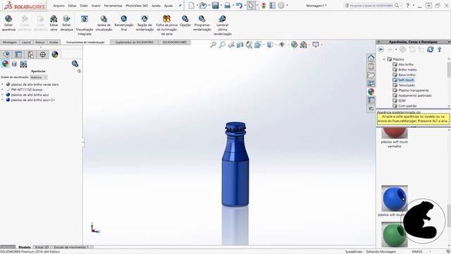 SolidWorks | Aprendendo a RENDERIZAR com o Photo View 360 смотреть онлайн