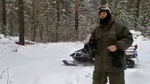 Снегоход Стелс 800 и Ямаха Викинг 540.