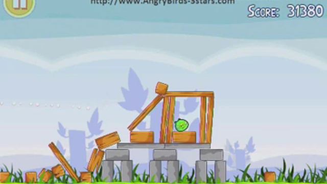 Angry Birds Level 1-17 смотреть онлайн