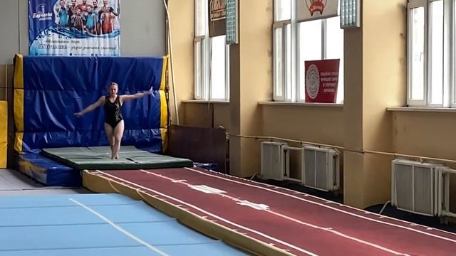 Финал (девушеки) Чемпионат Украины по прыжкам на акробатической г.Винница 05-09.04.2021 смотреть онлайн