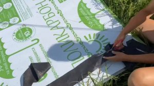 Пристенная теплица женскими руками из брусьев и поликарбоната