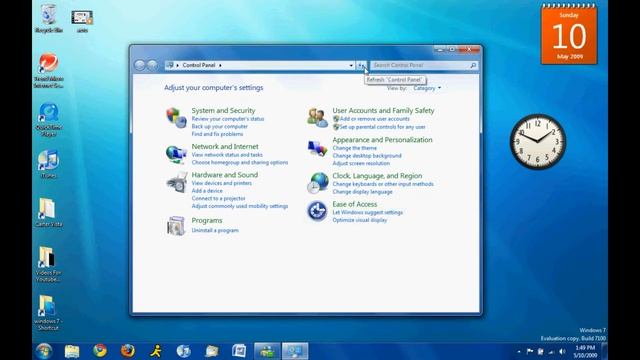 The Control Panel In Windows 7 смотреть онлайн