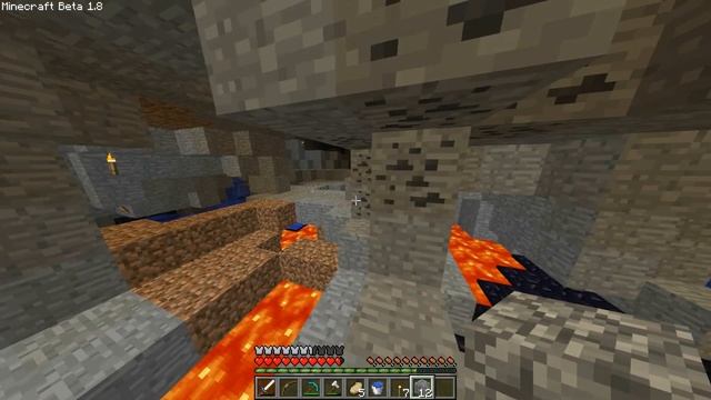 СОЗДАЛ ПЕРВЫЙ РАЗ ПОРТАЛ В АД НА БЕТА 1.8 В МАЙНКРАФТ! смотреть онлайн