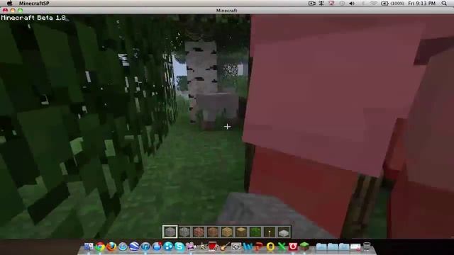 Minecraft 1.8! Creative mode & Enderman/dungeon find. смотреть онлайн