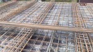 Монолитная облегченная плита перекрытия второго этажа