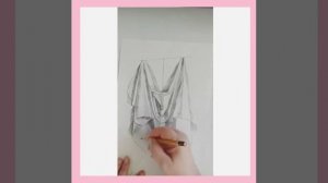 Рисуем драпировку.