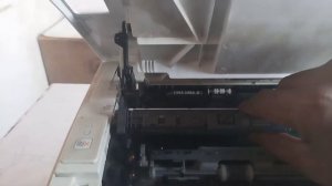 Install cartridge and head in hp laserjet pro m104a