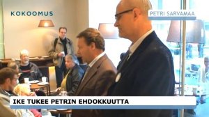 IKE TUKEE PETRIN EHDOKKUUTTA